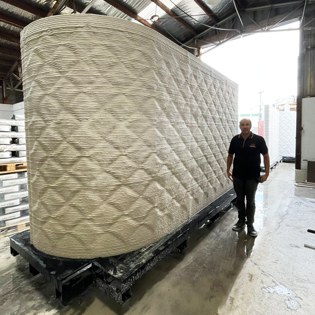 World 1st solar passive home with 3D printed concrete walls opens doors